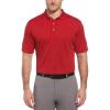 Callaway Men’s Short Sleeve Core Performance Golf Polo Shirt with Sun Protection(Chili Pepper)
