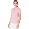 Callaway Men’s Short Sleeve Tonal Color Block Heather Polo Shirt(Raspberry Sorbet Hthr)
