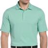 Callaway Men’s Ventilated Classic Jacquard Short Sleeve Golf Polo, Stretch Seams, Moisture-Wicking (Available in Big & Tall)(Neptune Green)