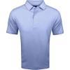 Callaway Men’s Ventilated Classic Jacquard Short Sleeve Golf Polo, Stretch Seams, Moisture-Wicking (Available in Big & Tall)(Spring Lavender)