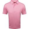Callaway Men’s Ventilated Classic Jacquard Short Sleeve Golf Polo, Stretch Seams, Moisture-Wicking (Available in Big & Tall)(Strawberry Pink)