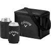 Callaway Soft Cooler Bag Gift Set with Magnetic Can Cooler, Black