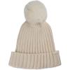Callaway Womens Callaway Golf Women’s Extended Season Collection Knit Headwear(Cream)