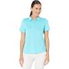 Callaway Women’s Plus Swing Tech Short Sleeve Golf Polo Shirt(Blue Curacao)