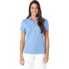 Callaway Women’s Short Sleeve Ottoman Performance Golf Polo with Sun Protection (Size Small – 3X)(Provence)
