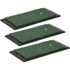 Callaway FT Launch Zone Golf Hitting Mat – Indoor/Outdoor Golf Swing Trainer(1″ x 2″ (L x W) (Pack of 3))
