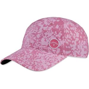 Callaway Golf 2021 Ladies High Tail Adjustable Hat(Pink Exotic)