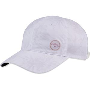 Callaway Golf 2021 Ladies High Tail Adjustable Hat(White Tropical)