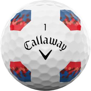 Callaway Golf 2022 Chrome Soft Golf Balls (True Track (Red/Blue)(True Track (Red/Blue))