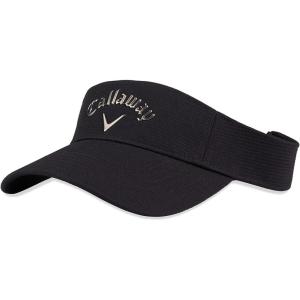 Callaway Golf 2023 Ladies Liquid Metal Visor(Black/Gun Metal)