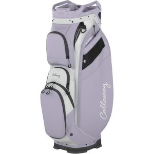 Callaway Golf ORG 14 Cart Bag (Navy/Flow Yellow)(Silver/Orchid Petal)