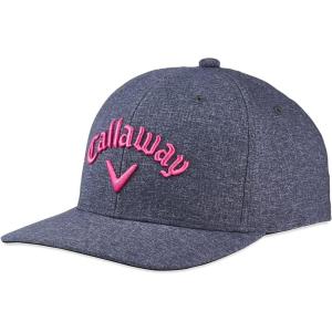 Callaway Golf Performance Pro Tour Cap Collection Headwear(Black Heather/Pink)
