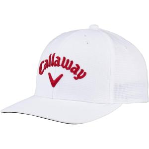 Callaway Golf Performance Pro Tour Cap Collection Headwear(White/Fire)