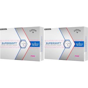 Callaway Golf Supersoft Golf Balls(Pink Splatter)
