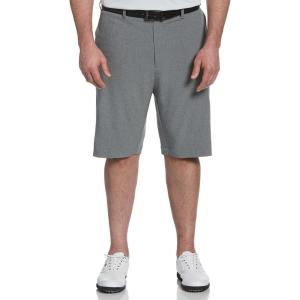 Callaway Men’s 9″ Swing Tech Heather Ergo Golf Shorts with Active Waistband, Durable Fabric(Medium Grey Heather)