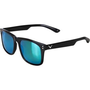 Callaway Men’s Atlas Golf Sunglasses, Black with Blue Lens