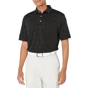 Callaway Mens Broken Stripe Polo Shirt(Black)
