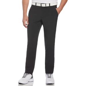 Callaway Mens Swing Tech Stretch Golf Pant with Active Waistband, 30″/32″/34″ Inseams, Moisture-Wicking, Sun Protection(Caviar Black)