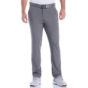 Callaway Mens Swing Tech Stretch Golf Pant with Active Waistband, 30″/32″/34″ Inseams, Moisture-Wicking, Sun Protection(Quiet Shade)