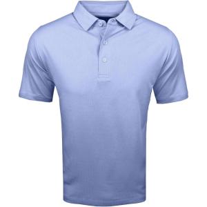 Callaway Men’s Ventilated Classic Jacquard Short Sleeve Golf Polo, Stretch Seams, Moisture-Wicking (Available in Big & Tall)(Spring Lavender)