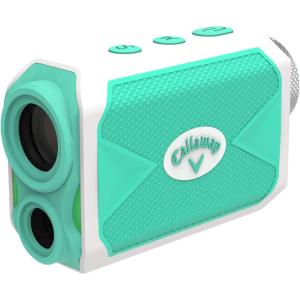 Callaway Micro Pro Golf Laser Rangefinder -Ultra Compact and Rechargeable with Magnetic Cart Mount(Teal)