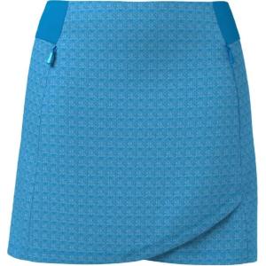 Callaway Women’s 16″ Heather Perforated Golf Skort, with TrueSculpt Stretch Fabric and Opti-Dri Technology (Sizes XS-XXL)(Blue)