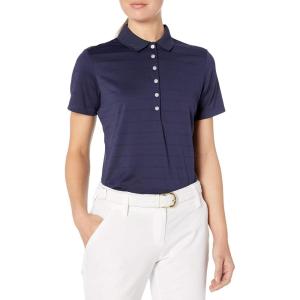 Callaway Women’s Golf Short Sleeve Pique Open Mesh Polo Shirt(Peacoat)