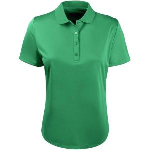 Callaway Women’s Plus Swing Tech Short Sleeve Golf Polo Shirt(Golf Green)