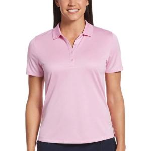 Callaway Women’s Plus Swing Tech Short Sleeve Golf Polo Shirt(Lilac Chiffon)