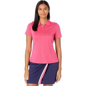 Callaway Women’s Plus Swing Tech Short Sleeve Golf Polo Shirt(Paradise Pink)